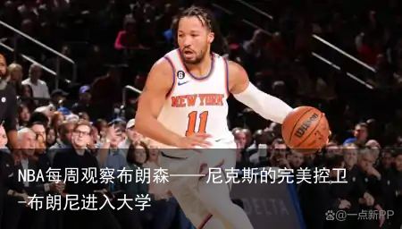 NBA每周观察布朗森——尼克斯的完美控卫-布朗尼进入大学