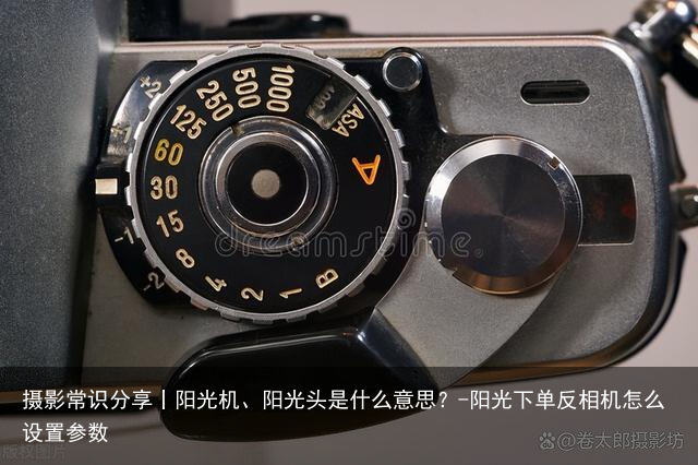 摄影常识分享丨阳光机、阳光头是什么意思？-阳光下单反相机怎么设置参数