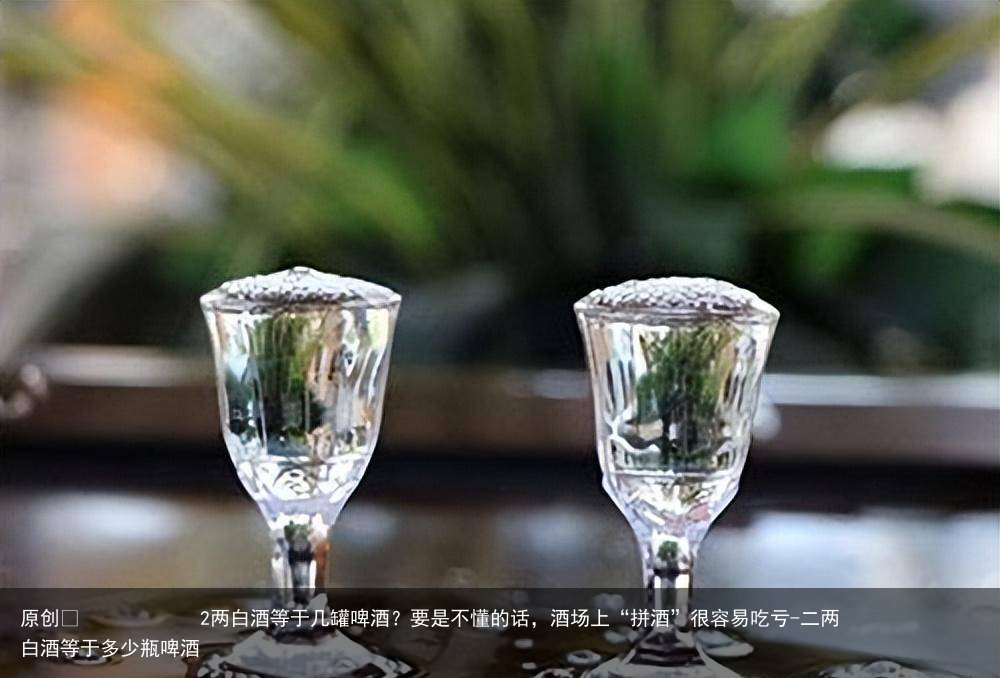2两白酒等于几罐啤酒？要是不懂的话，酒场上“拼酒”很容易吃亏