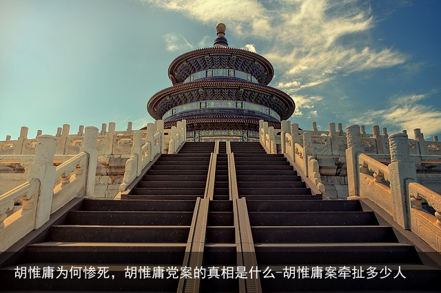 胡惟庸为何惨死，胡惟庸党案的真相是什么-胡惟庸案牵扯多少人