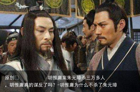 胡惟庸案朱元璋杀三万多人，胡惟庸真的谋反了吗？