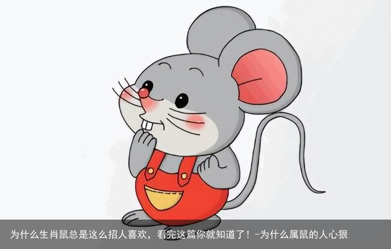 为什么生肖鼠总是这么招人喜欢，看完这篇你就知道了！-为什么属鼠的人心狠