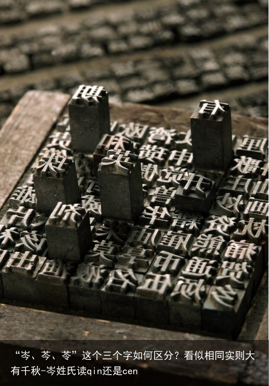 “岑、芩、苓”这个三个字如何区分？看似相同实则大有千秋-岑姓氏读qin还是cen