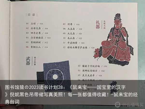 图书馆猿の2023读书计划28：《鼠来宝——国宝里的汉字》倪妮黑色吊带裙写真美照！每一张都值得收藏！-鼠来宝的经典台词