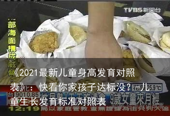 《2021最新儿童身高发育对照表》：快看你家孩子达标没？-儿童生长发育标准对照表