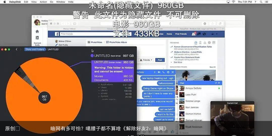 暗网有多可怕？噶腰子都不算啥《解除好友2：暗网》