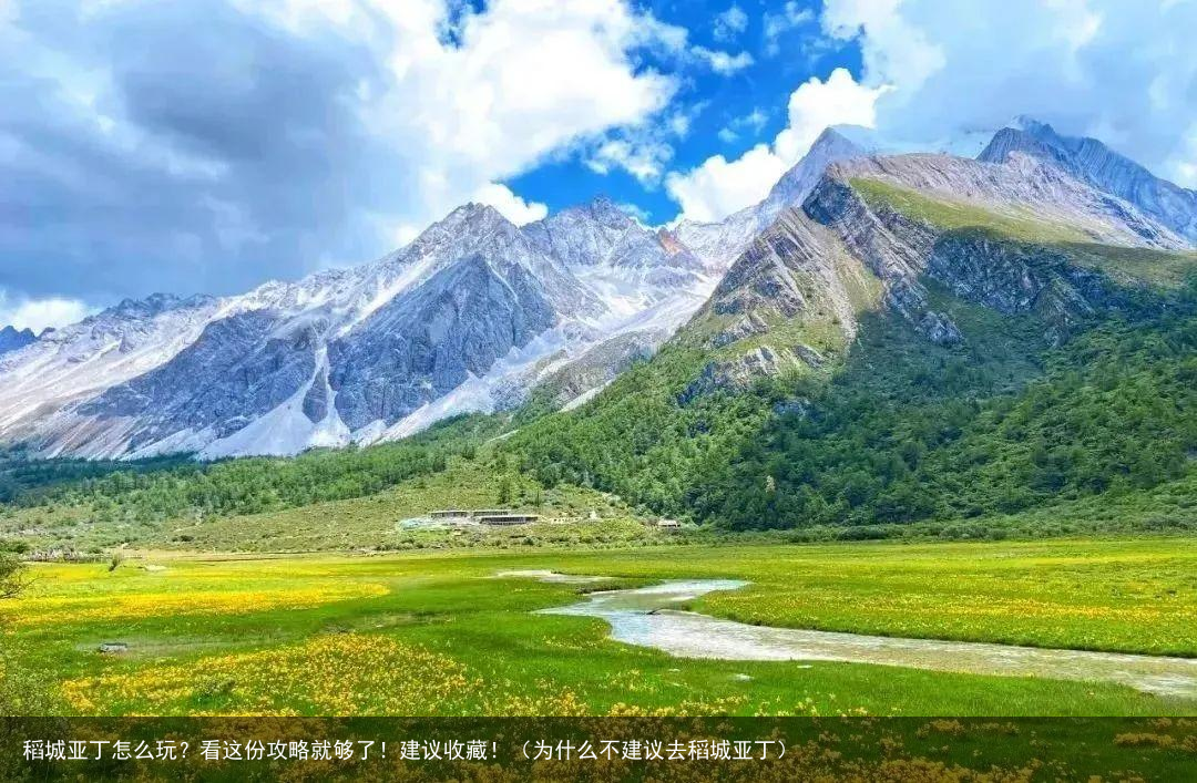 稻城亚丁怎么玩？看这份攻略就够了！建议收藏！（为什么不建议去稻城亚丁）