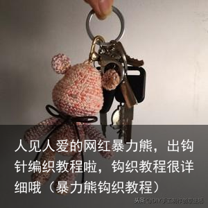 人见人爱的网红暴力熊，出钩针编织教程啦，钩织教程很详细哦（暴力熊钩织教程）