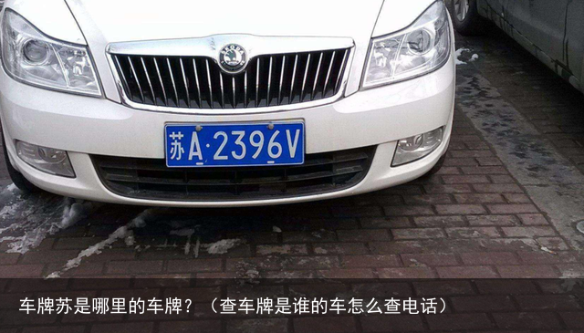 车牌苏是哪里的车牌？（查车牌是谁的车怎么查电话）