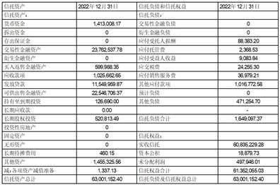中航信托股份有限公司2022年度报告（摘要）(中航信托投资有限公司)