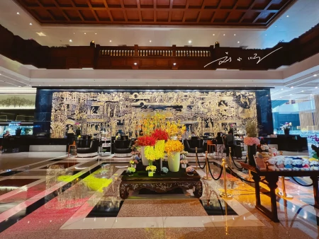 实拍“广州花园酒店”，中国三大白金五星级酒店之一，你来过吗？（广州花园酒店几星级）
