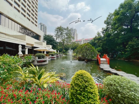 实拍“广州花园酒店”，中国三大白金五星级酒店之一，你来过吗？（广州花园酒店几星级）