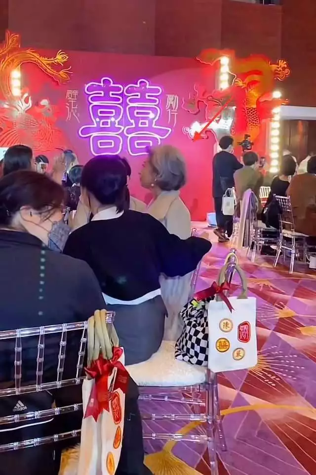 61岁叶倩文低调参加婚宴，满头白发气质出众，戴珍珠耳环美貌动人(叶倩文和老公)