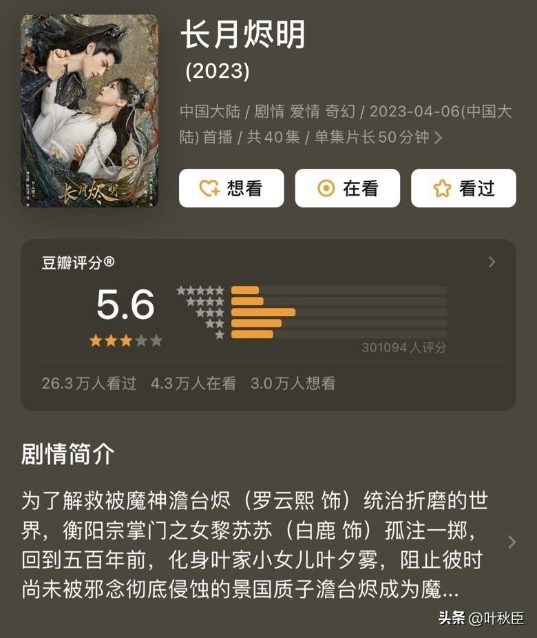 《长月烬明》大结局：罗云熙的表演没问题，但这些槽点真的很无语（长月无烬剧照）