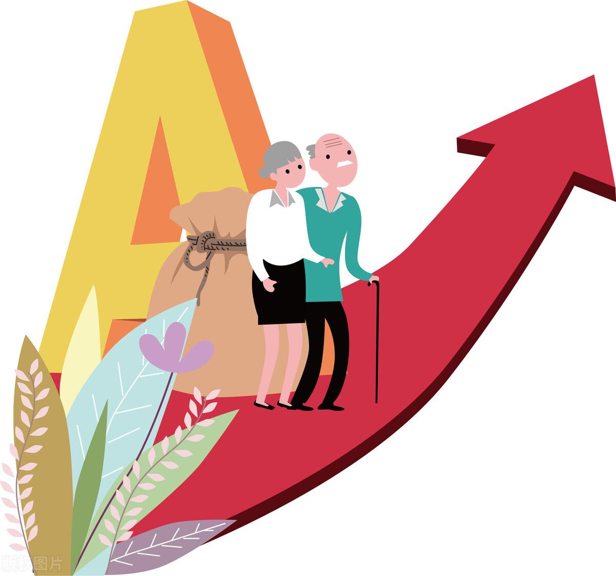 2023养老金上调，涨幅或将是4%~4.5%，（附历年上涨比例）-2o21年养老金上涨