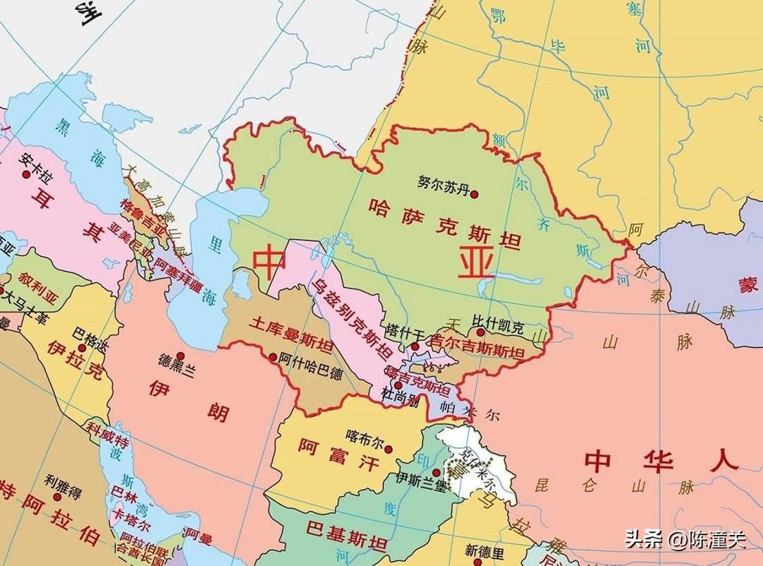 “中亚五国”是哪五国？几个和我国接壤？面积、人口各是多少？（中亚五国原来是一个国家）