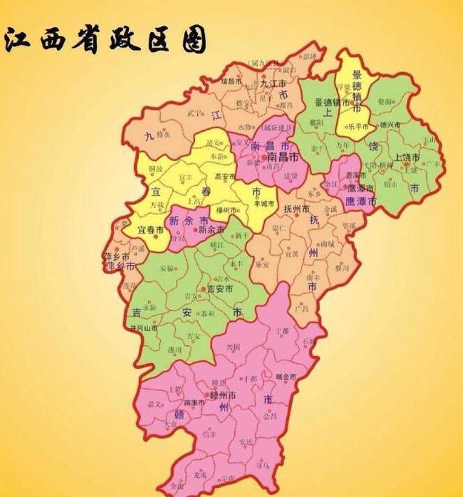 南方省会地图图片