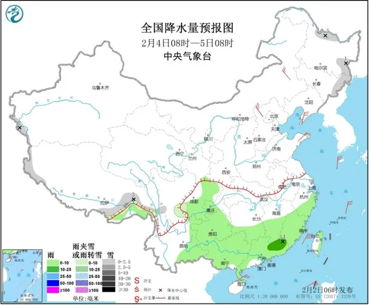 江南华南等地有较强降水（江南的中心在哪里）