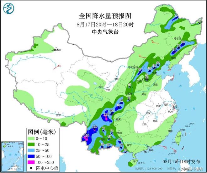 确定了！西南暴雨持续，北方将迎大范围降雨，18~20号，天气预报（西南地区气象灾害）