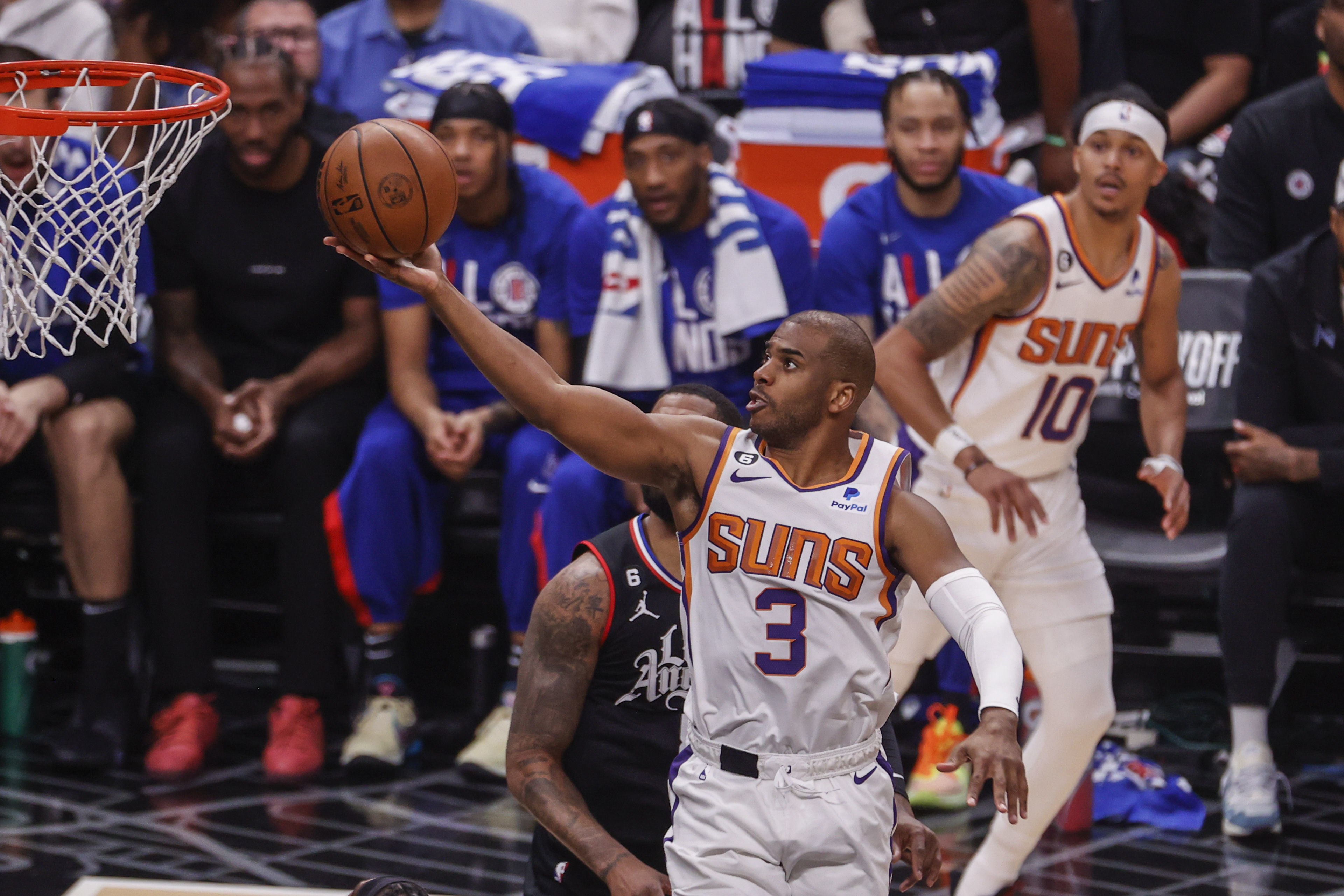 篮球——NBA季后赛：太阳胜快船(2)-2021.6.25太阳vs快船