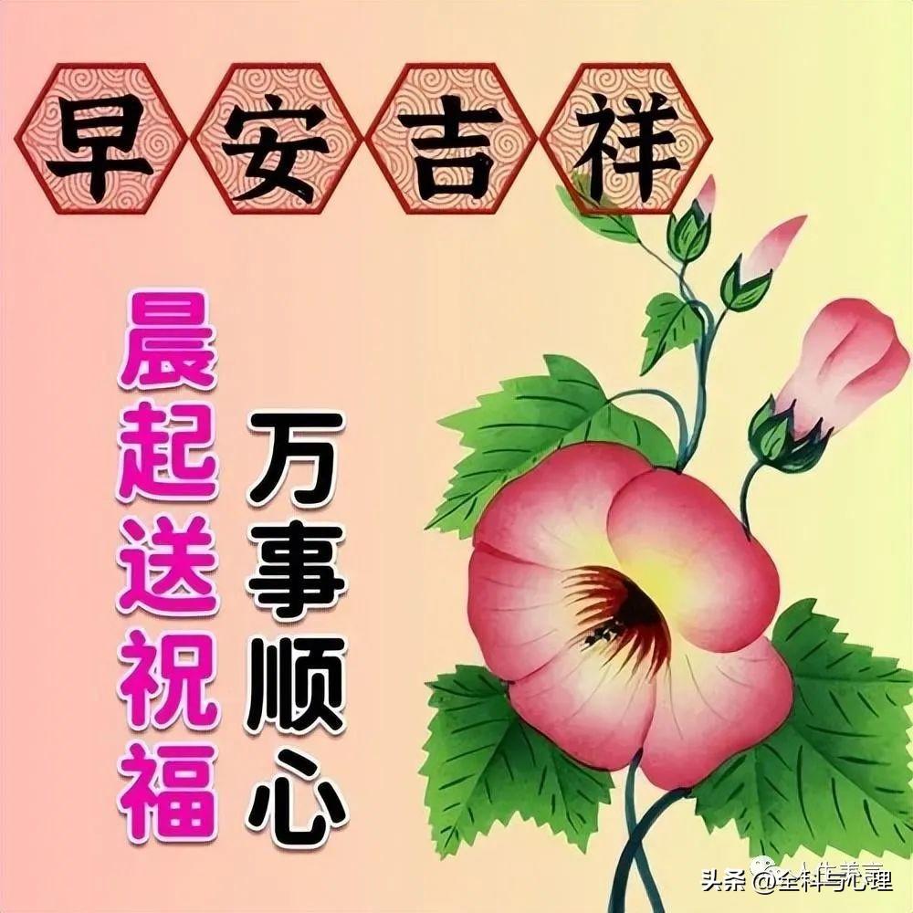 早安心语一天一语，最新早上好祝福图片-早上好的带图片的祝福语