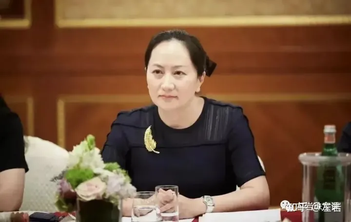 左岩：“破茧成蝶”孟晚舟，回国后首次公开露面，近10万蝴蝶胸针增添优雅自信本色！-孟晚舟左脚腕戴的是什么