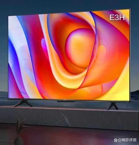 海信65英寸4K超高清电视65E3H，全面屏工艺，无边视野，一眼沉浸（海信电视65e3d pro性价比怎么样）