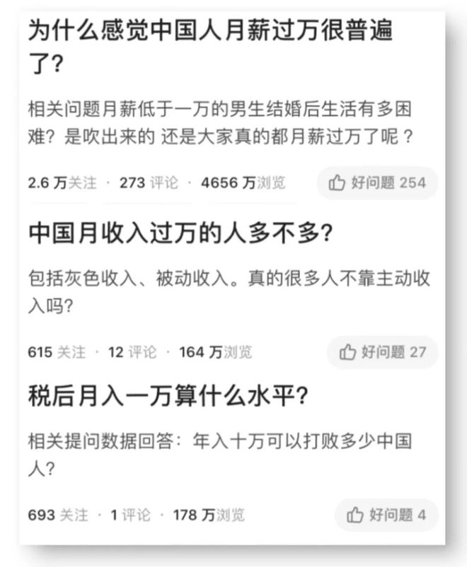 72%网民收入不足5k，月薪过万在中国职场到底算什么水平？-中国网民月收入和学历结构构成现状的原因语文高职考