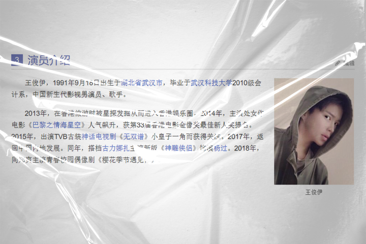 抱歉，“王俊伊”查无此人-王俊凯生日设密码