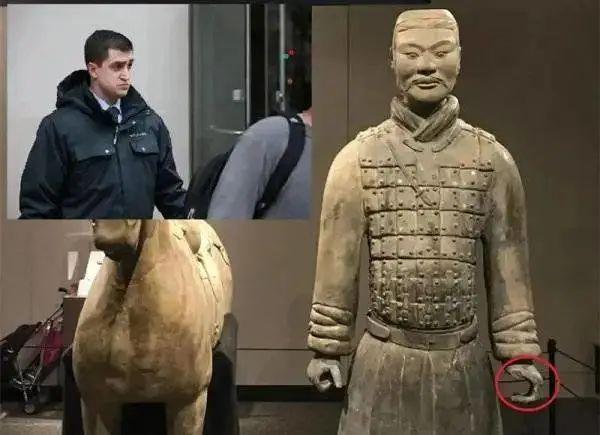 掰断兵马俑拇指，他终于认罪了！（掰断兵马俑手指最终判决）