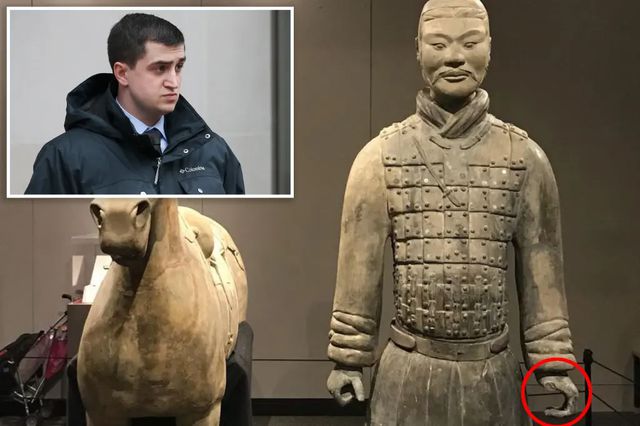 无法原谅！美国男子承认掰断偷走兵马俑手指 ，检方却放弃重判（偷兵马俑的人是谁）