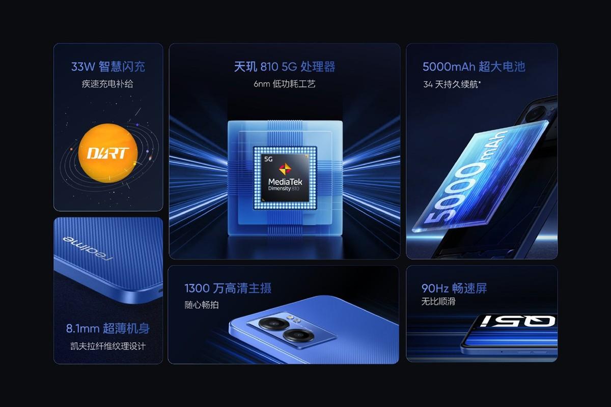红米Note11唯一的对手来了：真我Q5i低调上市，同价格你选谁-真我v11与红米note10