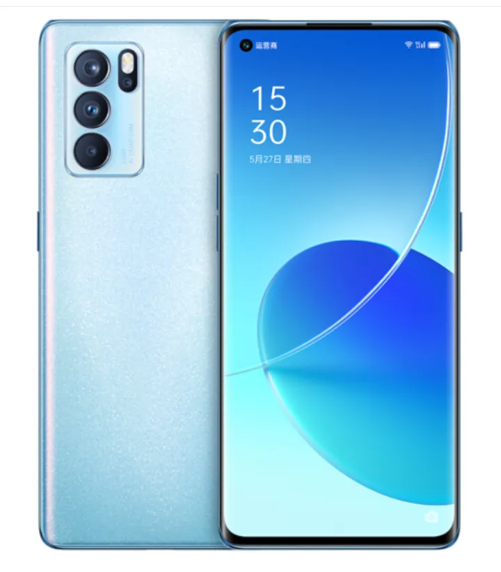 OPPO Reno7真机曝光，跑马灯设计，满满山寨机的味道！-opporeno4se跑马灯