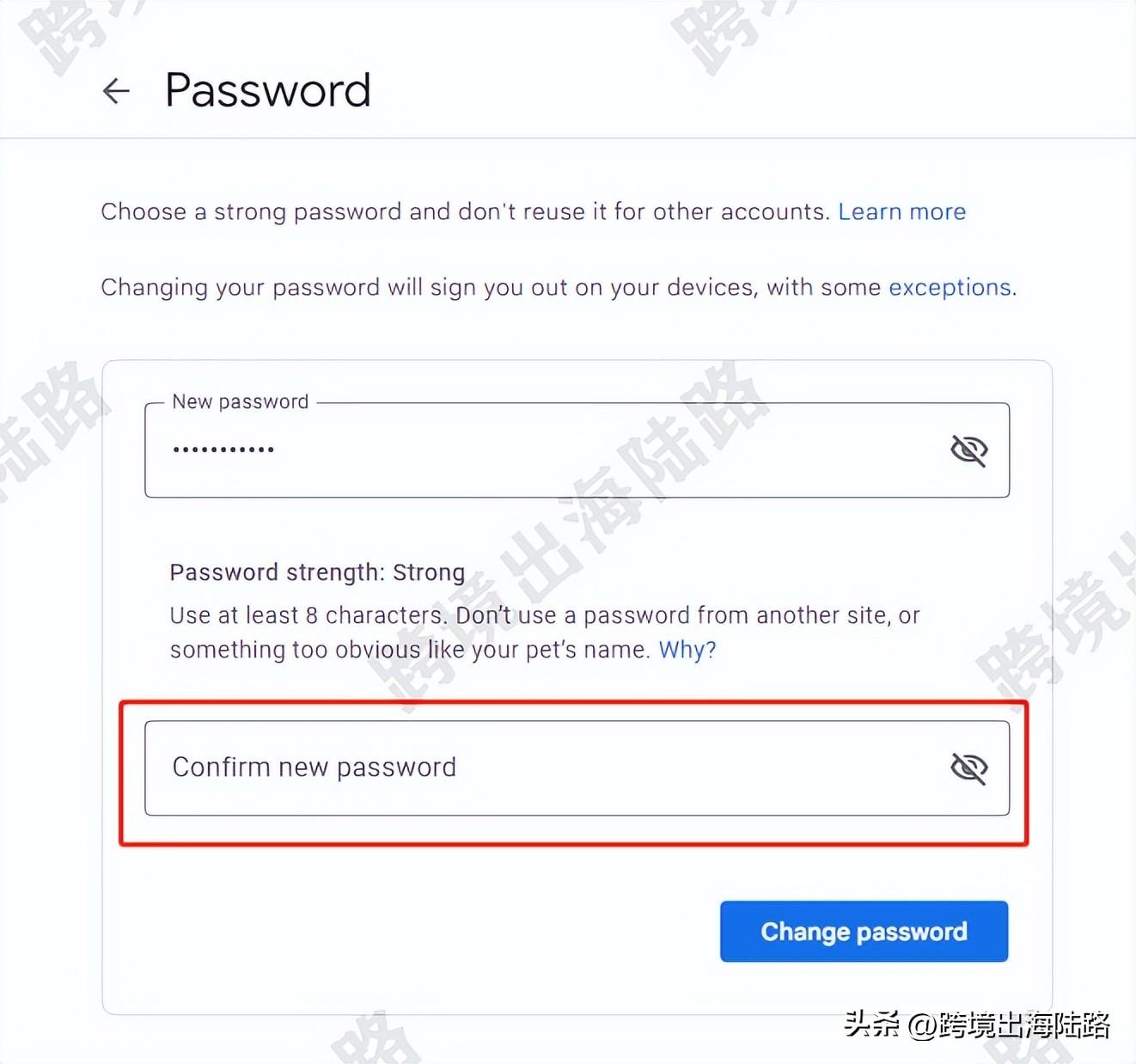 【Google】谷歌邮箱密码更改-怎么修改谷歌邮箱的密码