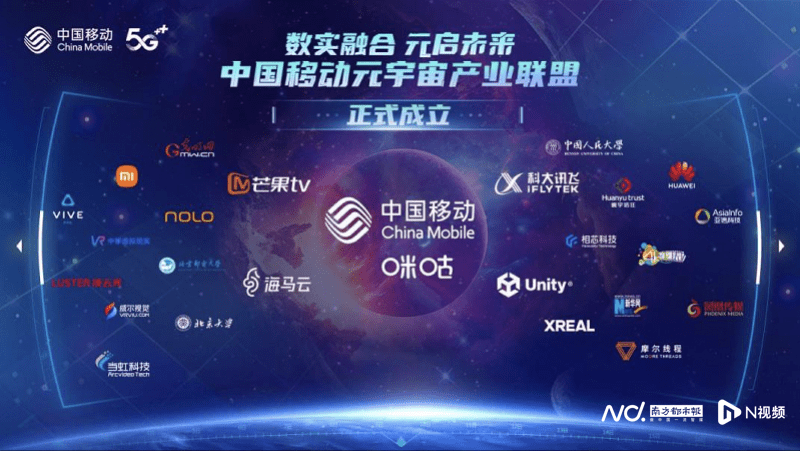 移动成立元宇宙产业联盟：咪咕、华为、小米等是首批成员-中国移动 元宇宙