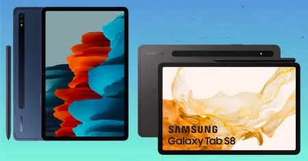 三星GalaxyTabS8与GalaxyTabS7详细对比：区别一目了然-三星GaLaxyZfold4