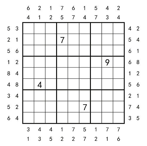不见楼数独（高端数独变形系列）
