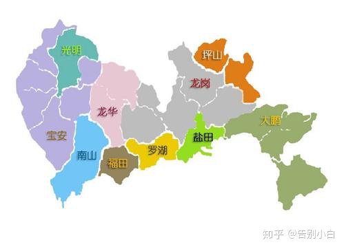 深圳有几个区，一篇文章就看懂-深圳共有哪几个区