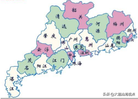 广东有哪些地级以上市、有哪些县级行政区，各市的区号车牌是什么-广东有哪些地级市和县级市