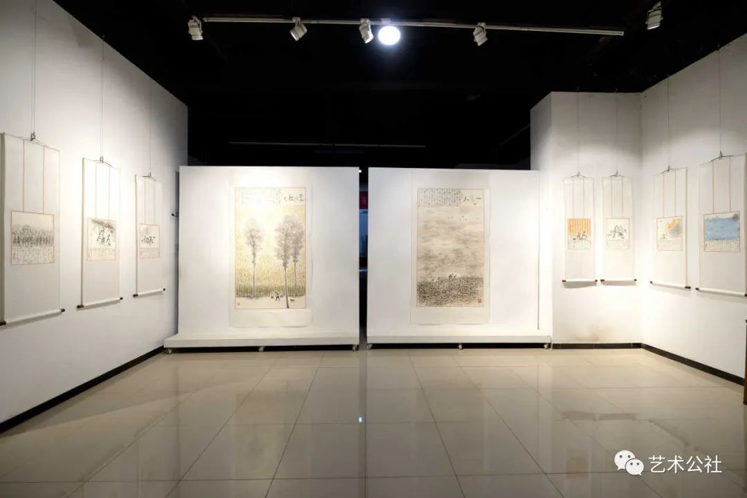 【文化之窗】李昆“百年民情”千图展在北京荣宝斋画院隆重开幕-李昆云书法
