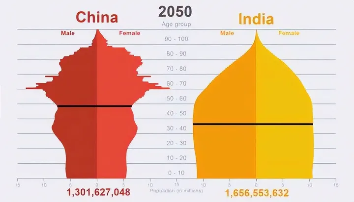 最新：印度人口超过中国称为世界第一，这意味着什么？-印度人口超过中国是好事吗