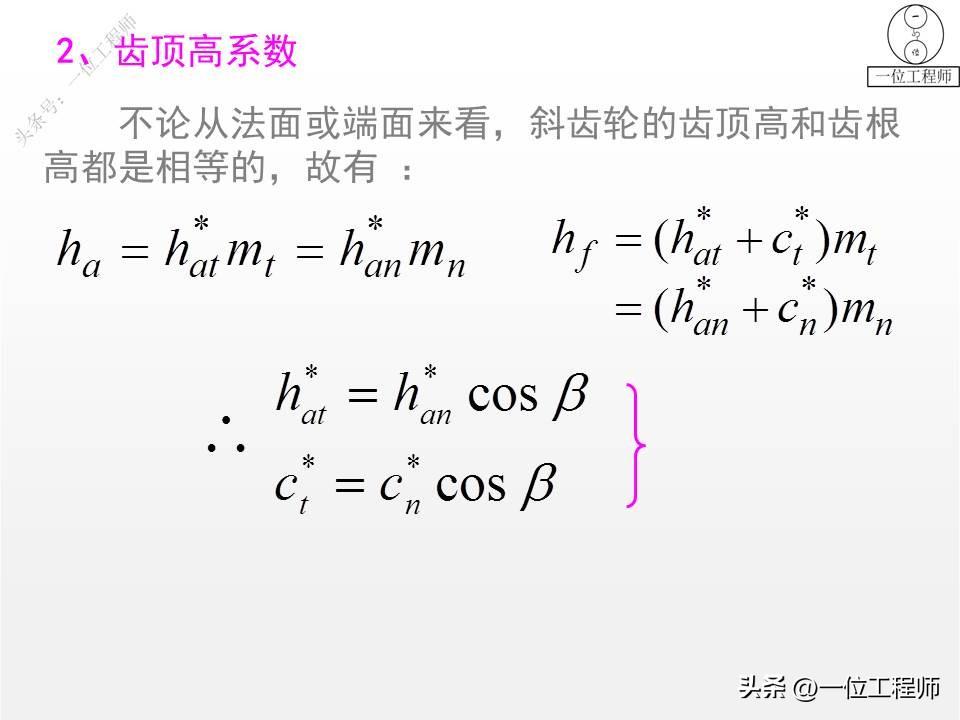 10种类型的齿轮，各类齿轮参数设计和计算，这篇文章介绍真全面-齿轮的一些参数