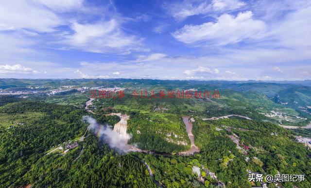 哇！贵州黄果树大瀑布气壮山河，太壮观啦-贵州黄果树大瀑布介绍图片欣赏