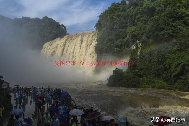 哇！贵州黄果树大瀑布气壮山河，太壮观啦-贵州黄果树大瀑布介绍图片欣赏