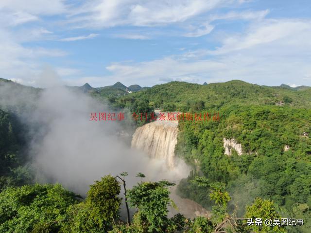 哇！贵州黄果树大瀑布气壮山河，太壮观啦-贵州黄果树大瀑布介绍图片欣赏