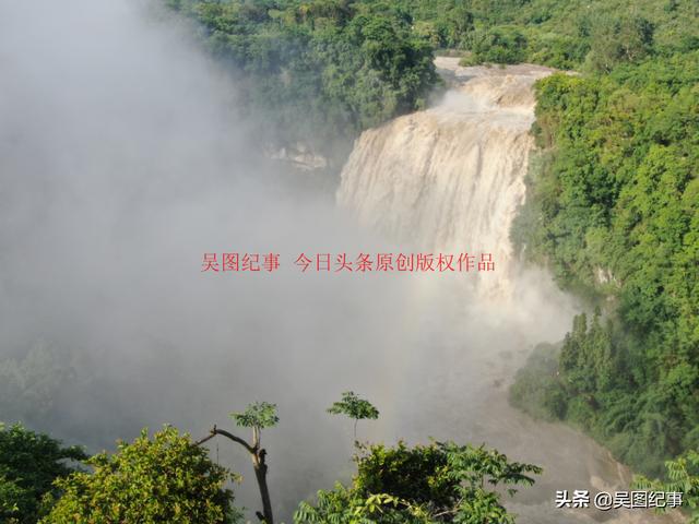 哇！贵州黄果树大瀑布气壮山河，太壮观啦-贵州黄果树大瀑布介绍图片欣赏