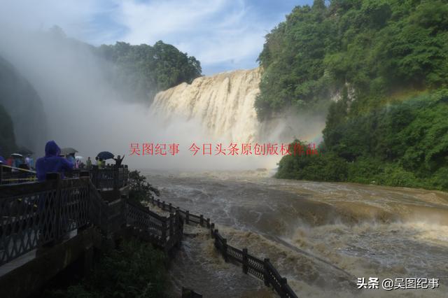 哇！贵州黄果树大瀑布气壮山河，太壮观啦-贵州黄果树大瀑布介绍图片欣赏