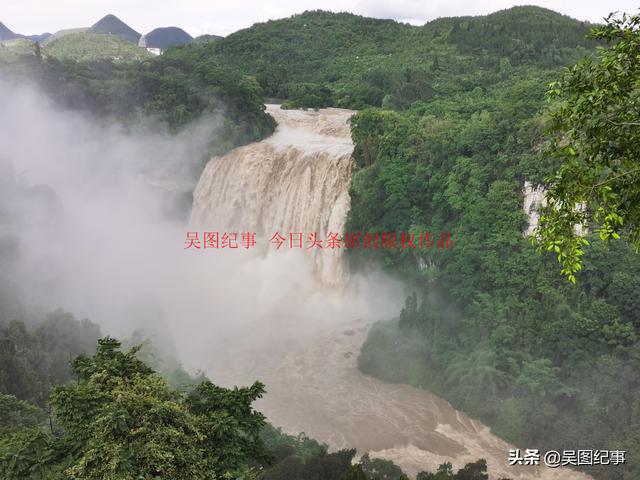 哇！贵州黄果树大瀑布气壮山河，太壮观啦-贵州黄果树大瀑布介绍图片欣赏
