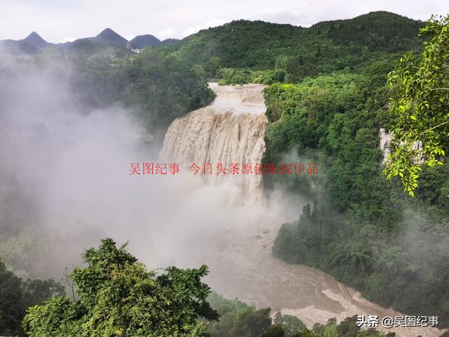 哇！贵州黄果树大瀑布气壮山河，太壮观啦-贵州黄果树大瀑布介绍图片欣赏