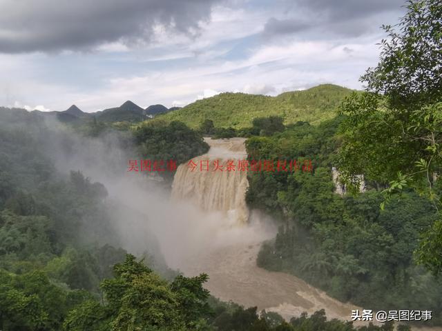哇！贵州黄果树大瀑布气壮山河，太壮观啦-贵州黄果树大瀑布介绍图片欣赏